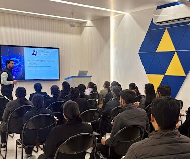 Advance Institute of Biotech and Paramedical Sciences training on the impact of AI in the field of Pharmacy.